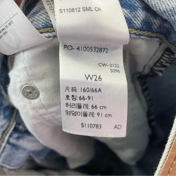 LEVI’S LOW PRO WOMEN'S JEANS SIZE 26 - Picture 5 of 6